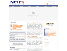Tablet Screenshot of ncic.info